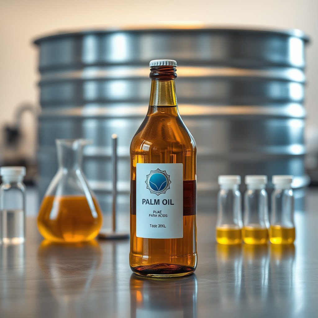 calidad de los ácidos grasos del aceite de palma