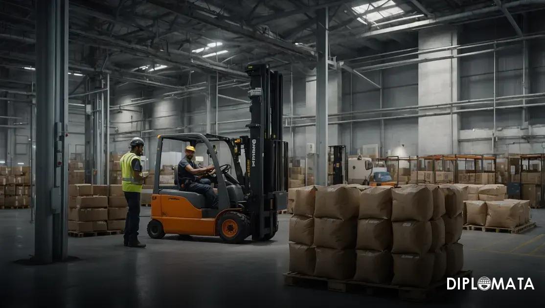 logística, disponibilidade e gestão de grandes volumes para indústrias