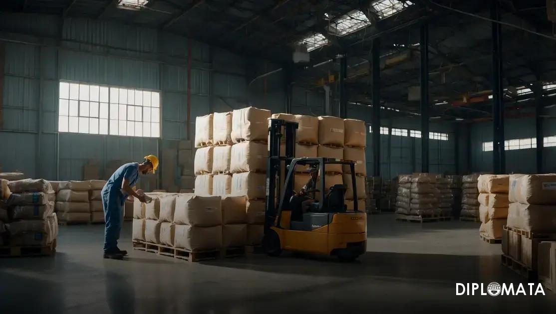 logística, embalagem e prazo: evitando paradas na produção