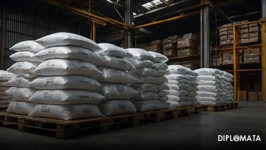 Distribuidor nacional de bicarbonato de sódio: como escolher o melhor parceiro