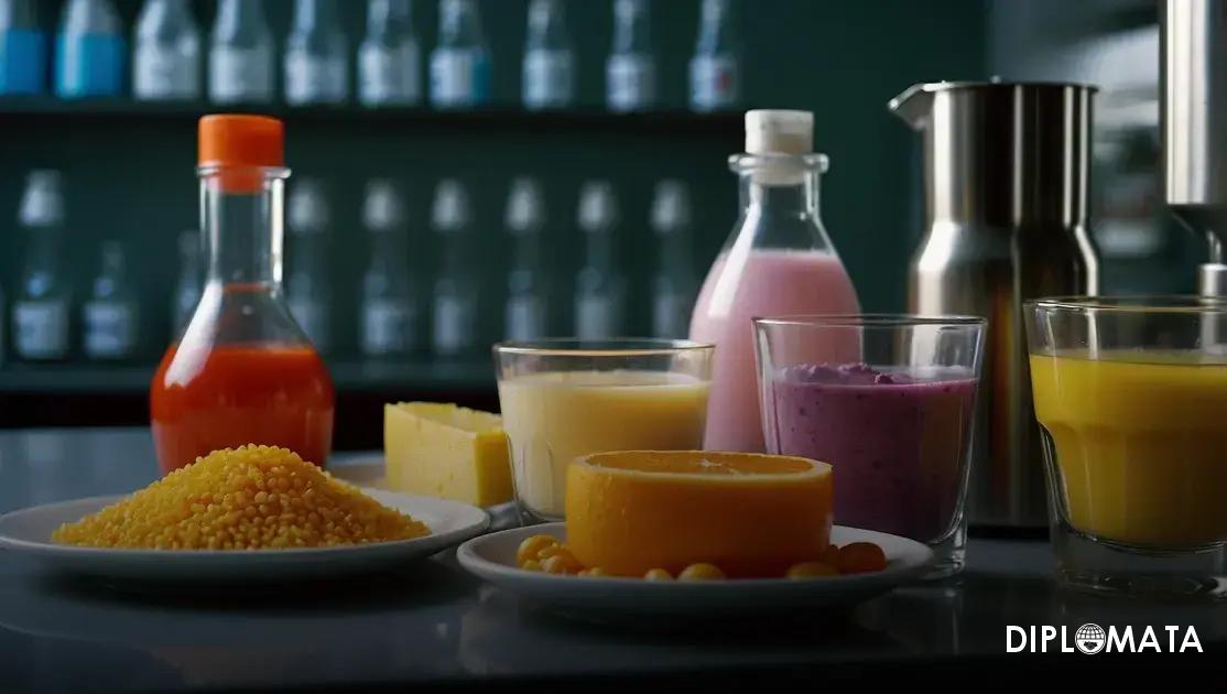 Principais aplicações do ácido cítrico na indústria alimentícia